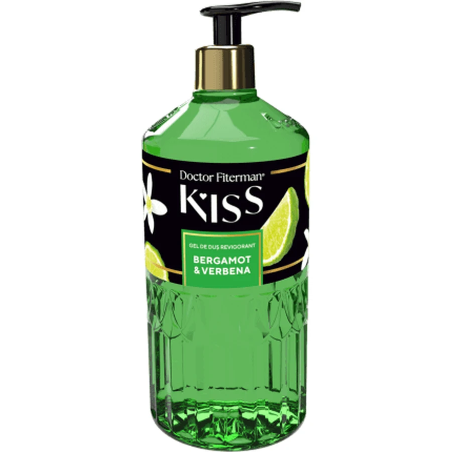 Kiss Douchegel bergamot & verbena, 750 ml