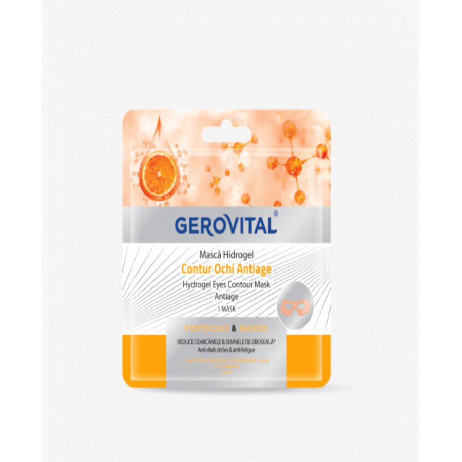 Gerovital - Maschera Hydrogel Antietà Contorno Occhi Tipo Tovagliolo