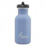 Bouchon à circulation en acier inoxydable, 500 ml, bleu, Laken