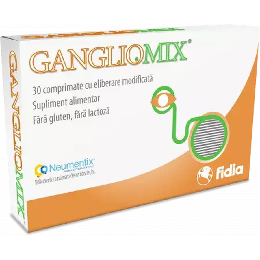 GanglioMix, 30 comprimate, Fidia