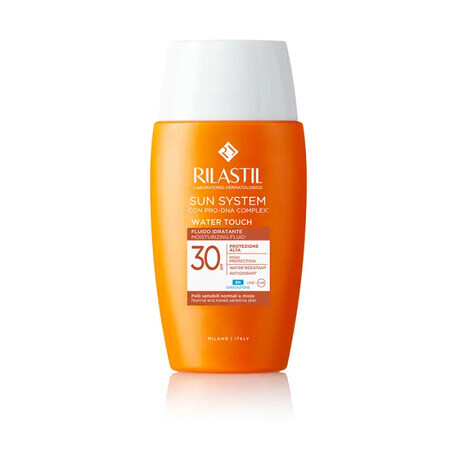 RILASTIL SUN SYSTEM Emulsion fluide hydratante Water Touch SPF30, 50 ml