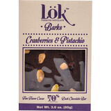 Lök Chocolat aux canneberges et aux pistaches, 85 g