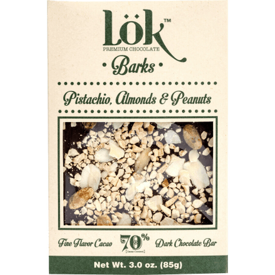Lök Premium chocolade met pistachenoten en hazelnoten, 85 g