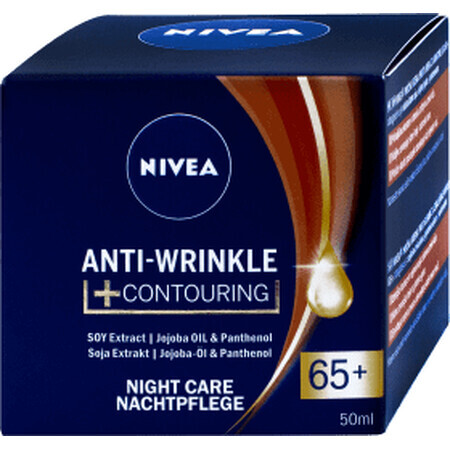 Nivea Anti-Rimpel Nachtcrème 65+, 50 ml