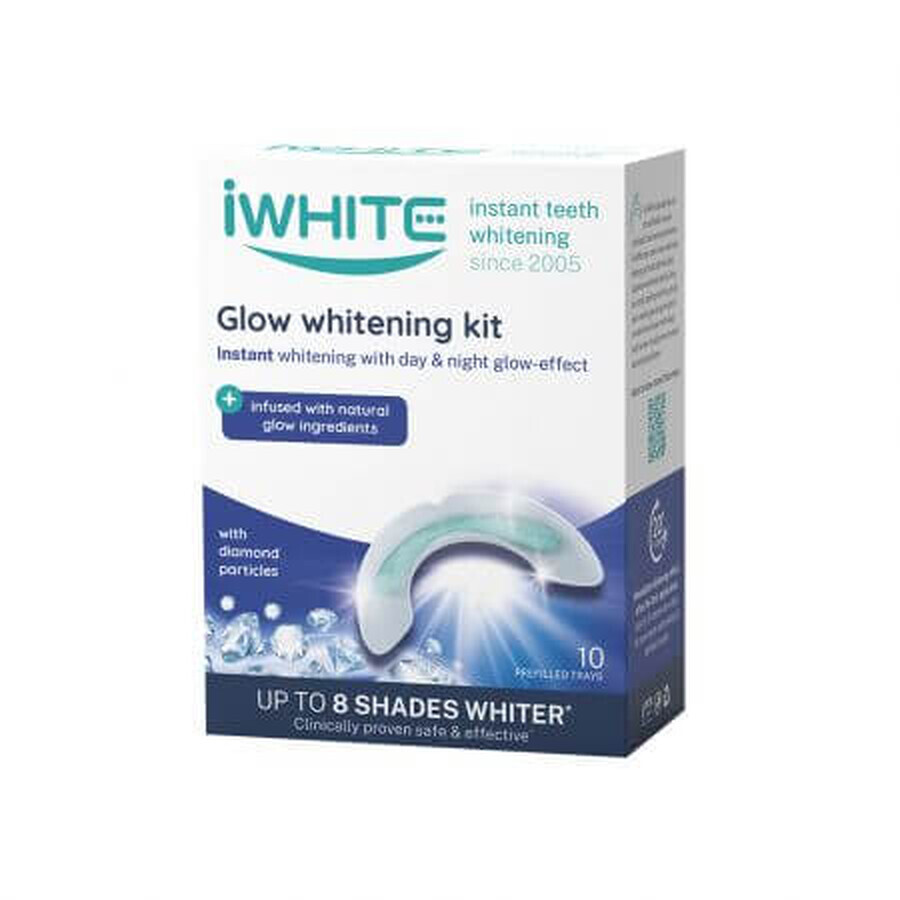 Kit per sbiancamento dei denti, 10 x 8 g, iWhite