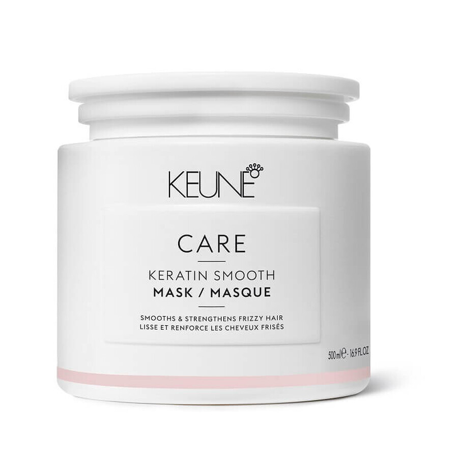 Masque pour cheveux cassants Soin lissant à la kératine, 500 ml, Keune