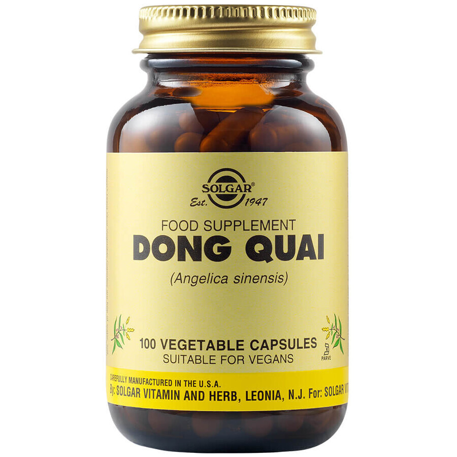 Dong Quai, 100 capsules, Solgar