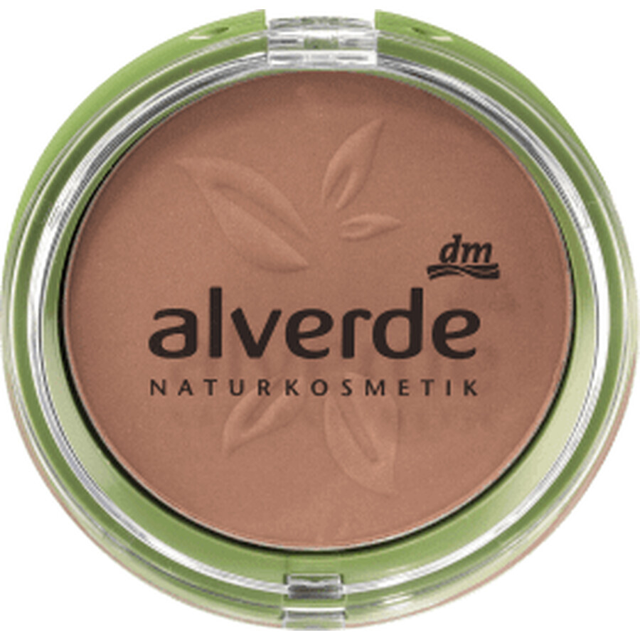 alverde NATURKOSMETIK Poudre bronzante matifiante, 9 g