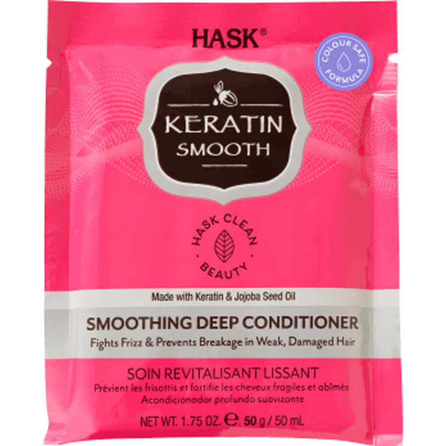 Hask Revitalizing Hair Conditioner with Keratin Protein, 50 ml