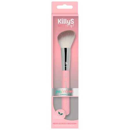 KillyS Pastelove pinceau blush avec infusion de thé vert, 1 pc