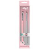 KillyS Pastelove make-up brush set with green tea infusion, 1 pc