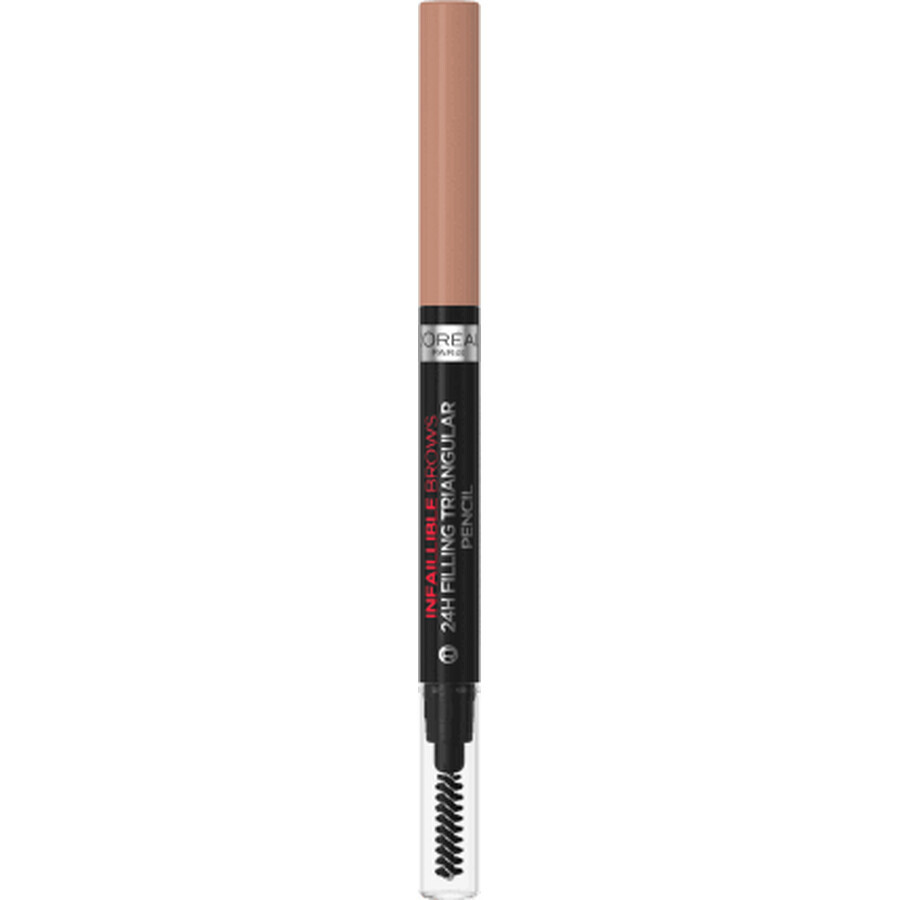 Loreal Paris Infaillible Brows Crayon à sourcils No.6.0 Dark Blonde, 1 pc