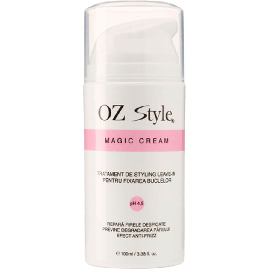 OZ Style Magic Cream leave-in stylingbehandeling voor krullen, 100 ml