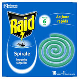 Raid Externe anti-vlooien spiralen, 10 stuks