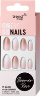 Trend !t up On The Go Nagels kunstnagels Boomer Rose, 15 stuks