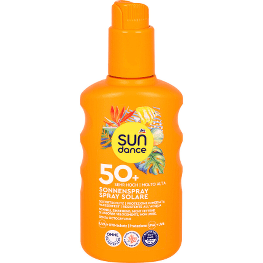 Sundance Protecție solară spray SPF 50, 200 ml