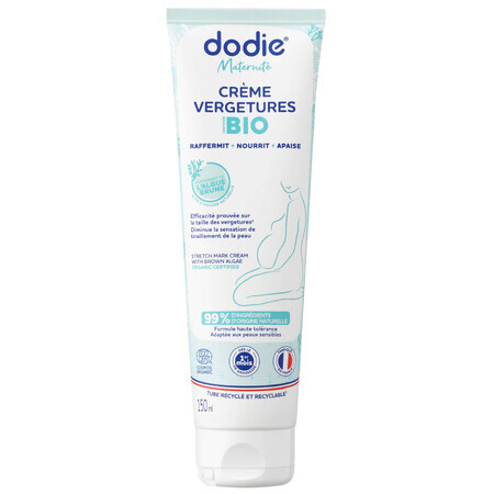 Biologische anti-stretch mark crème, 150 ml, Dodie