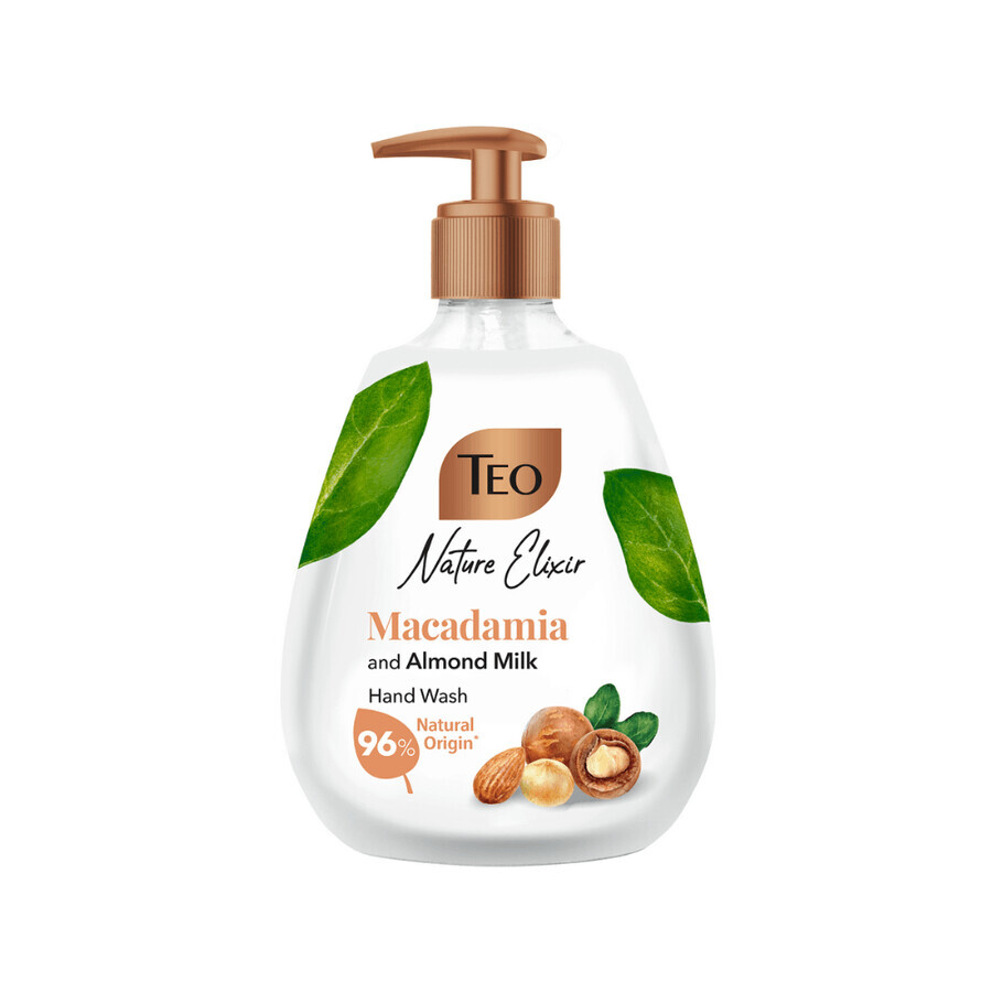 Vloeibare zeep Macadamia en amandelmelk Nature Elixir, 300 ml, Teo