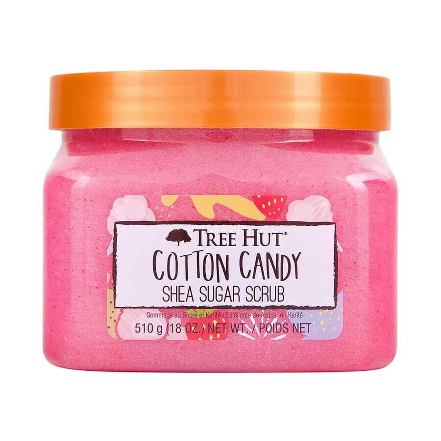 Cotton Candy Exfoliërende Lichaamsscrub, 510 g, Tree Hut