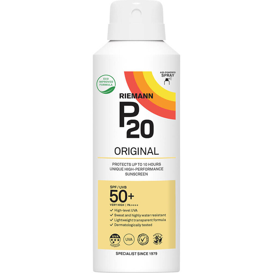 Sonnenschutzspray SPF 50+ Original, 150 ml, Riemann P20