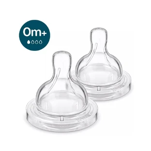 Anti-colic flow nipple for newborn, 0 months+, Philips Avent