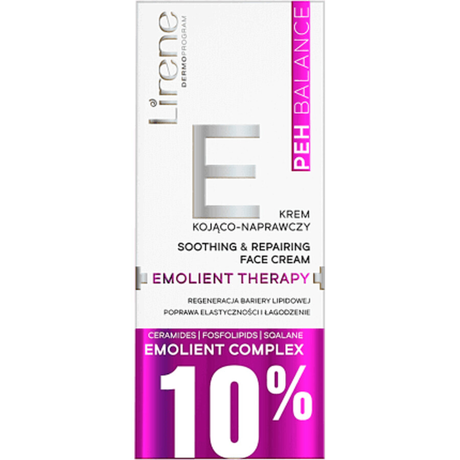 Lirene Emollient Therapy Reparierende Gesichtscreme, 50 ml