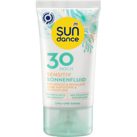 Sundance Loțiune cu protecție solară SPF30 pentru față, 50 ml