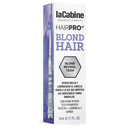 Fiala per capelli biondi Hairpro, 1 fiala x 5 ml, La Cabine