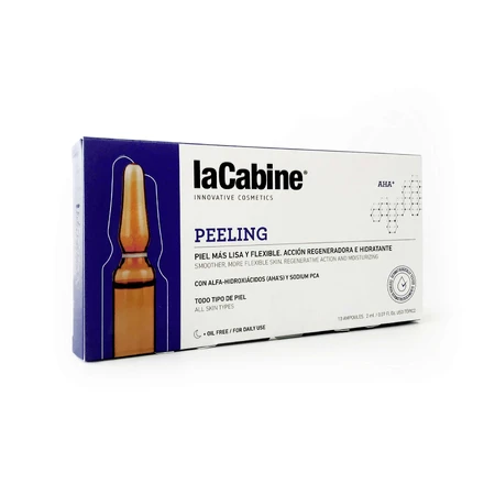 Ampoules de gommage, 10 ampoules x 2 ml, La Cabine