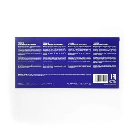 Ampoules de gommage, 10 ampoules x 2 ml, La Cabine
