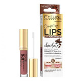 Lipgloss Oh! Mijn lippen, Chocolade, 4.5 ml, Eveline Cosmetics