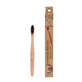 Bamboe tandenborstel, 6+ jaar, zacht, zwart, 1 stuk, Gingia