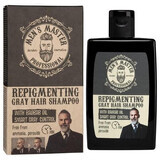 Shampoo voor repigmentatie van wit haar voor mannen, 120 ml, Men's Master Professional