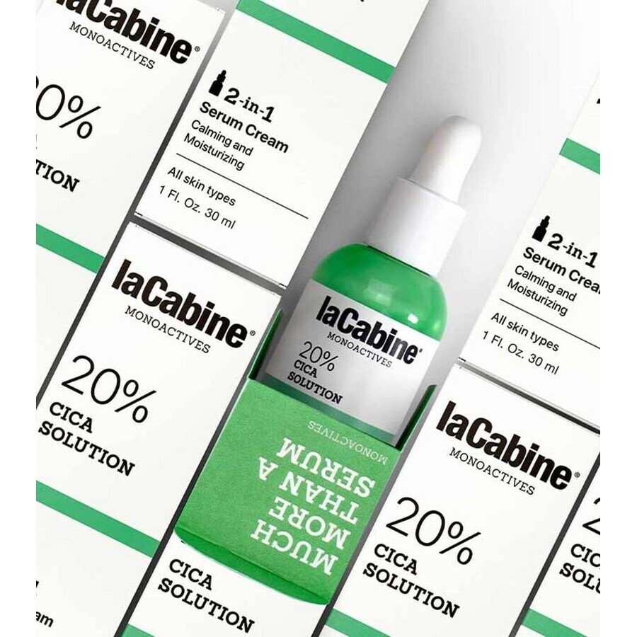 Ser-cream Monoactives 20% Cica Lösung, 30 ml, La Cabine