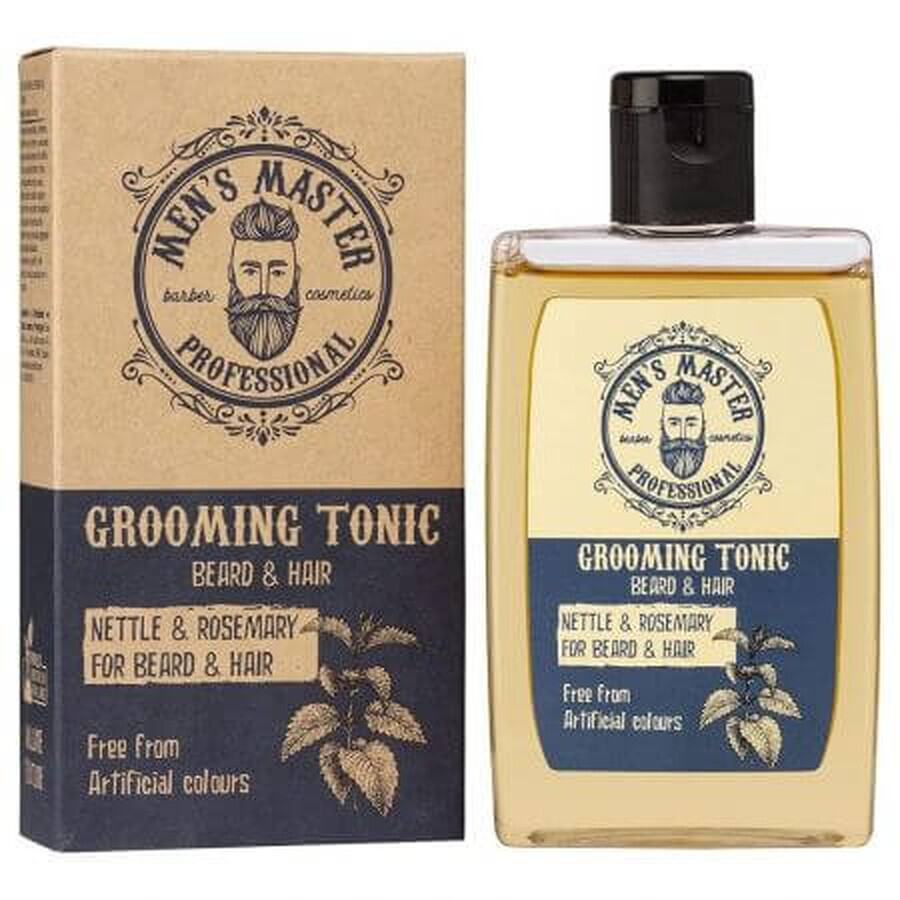 Tonic pentru par si barba pentru barbati Grooming, 120 ml, Men's Master Professional