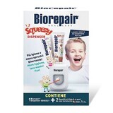 Dispenser de perete, 1 bucata, Biorepair + Pasta de dinti Biorepair Kids, Coswell