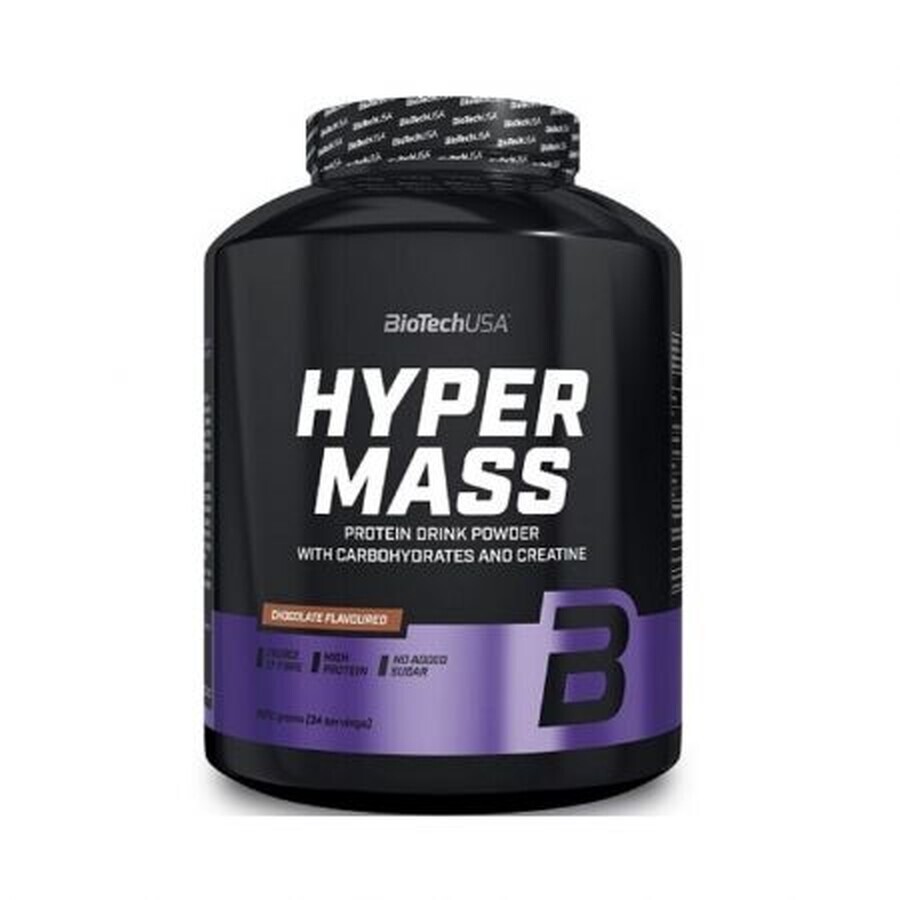 Polvere proteica di tipo Hyper Mass Gainer, Cioccolato, 2270 g, Biotech USA