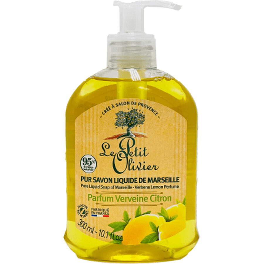 Le Petit Olivier Sapone liquido Limone Verbena, 300 ml