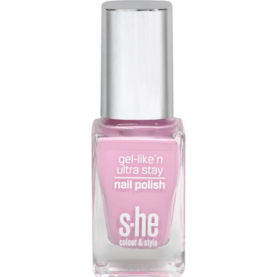 She stylezone color&style Smalto per unghie Gel-like'n ultra stay 322/273, 10 ml