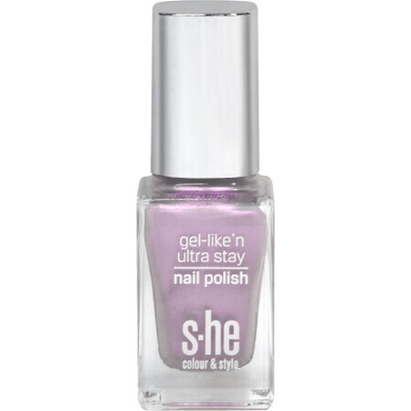 She stylezone color&style Smalto per unghie Gel-like'n ultra stay 322/362, 10 ml