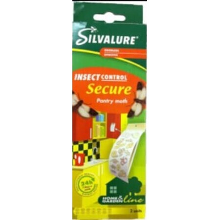 Silvalure Mottenval voor voedsel, 2 stuks
