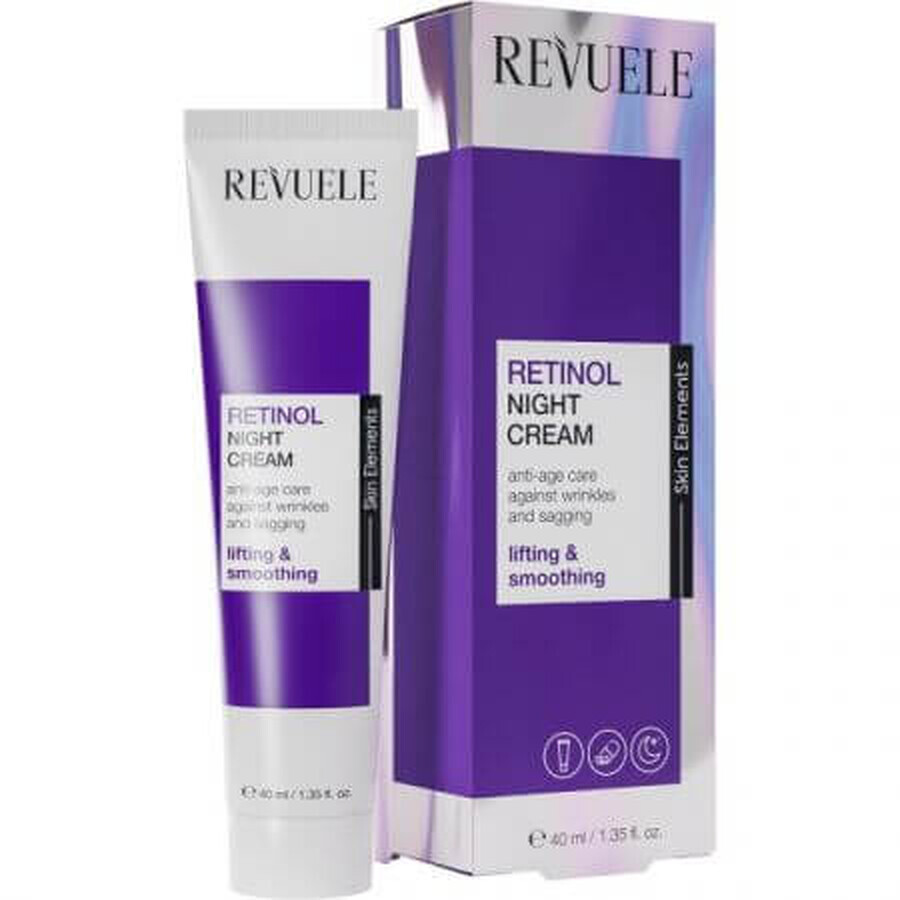 Anti-Falten Nacht-Gesichtscreme mit Retinol, 40 ml, Bewertungen