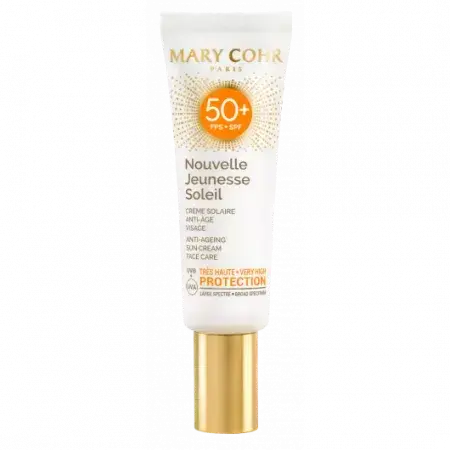 Crema viso Nouvelle Jeunesse con protezione solare SPF50+, 50 ml, Mary Cohr