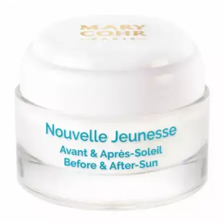 Nouvelle Jeunesse Soleil Crème visage avant et après l'exposition au soleil, 50 ml, Mary Cohr