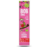 Tranches naturelles de pommes et de framboises, 14 g, Bob Snail