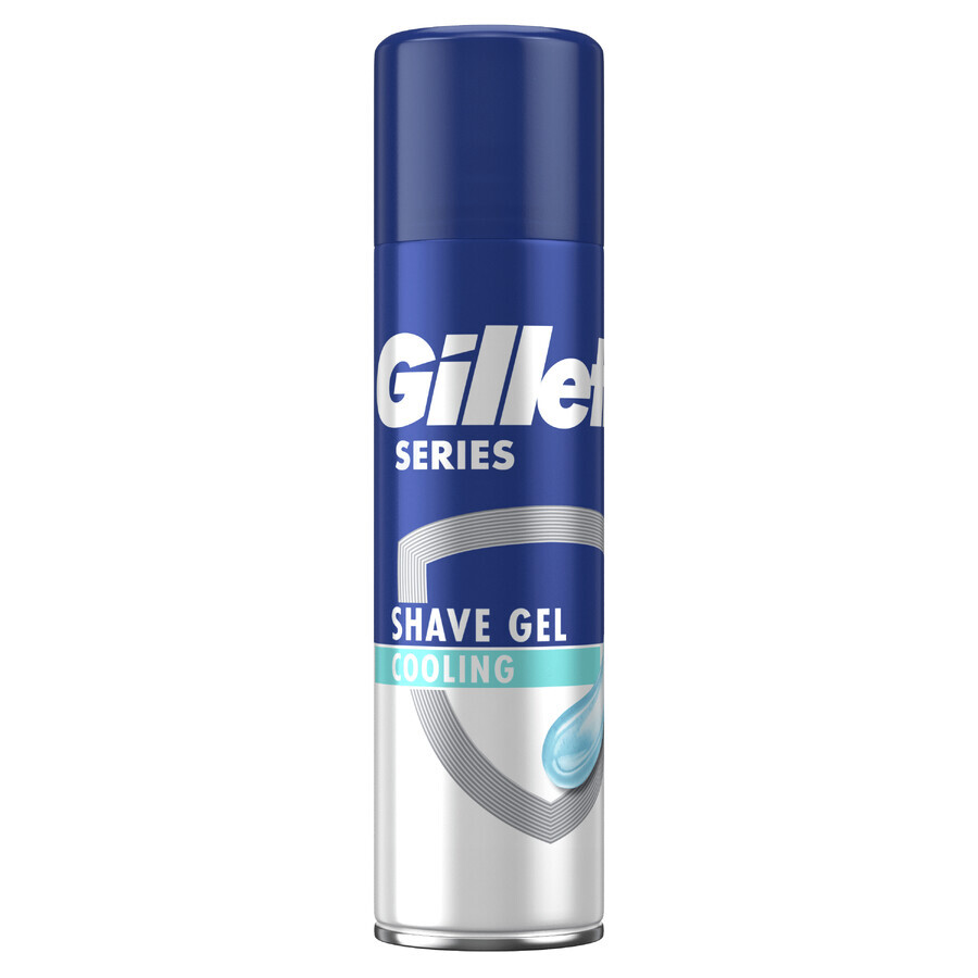 Gel de rasage rafraîchissant à l'eucalyptus de Gillette, 200 ml