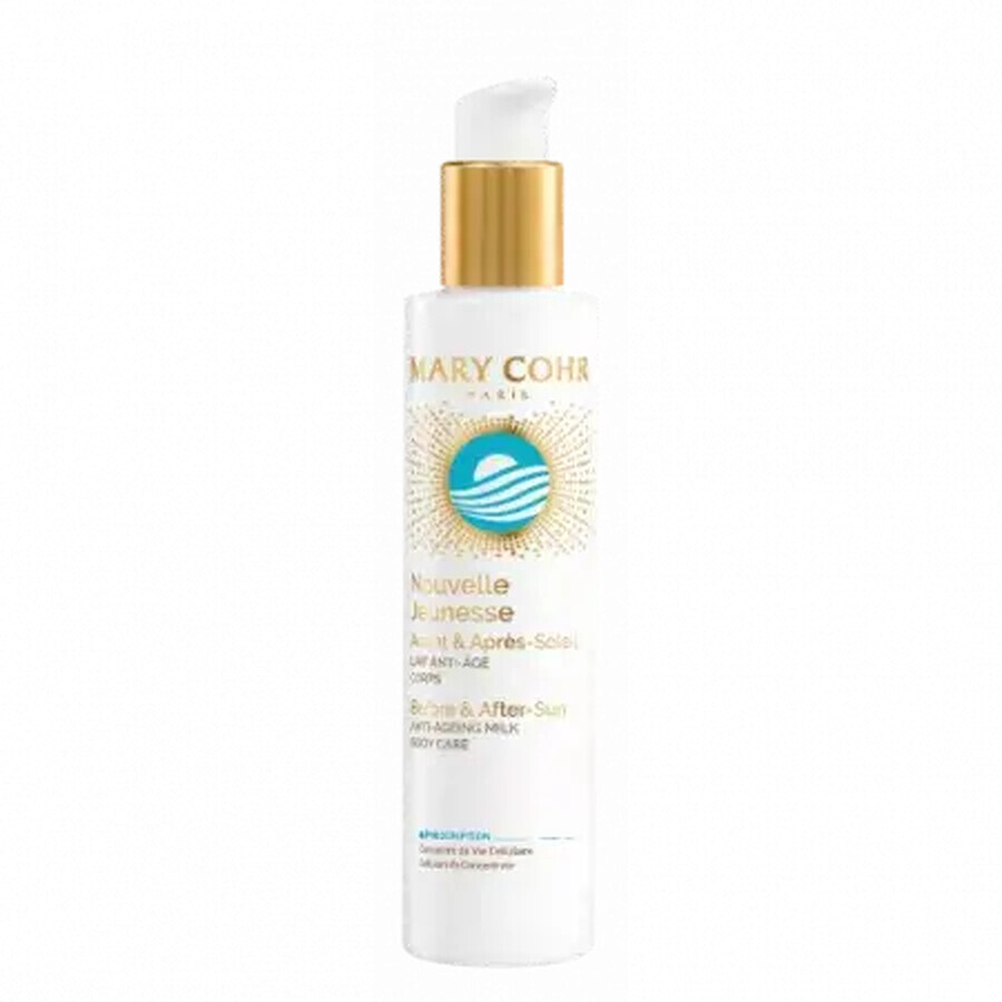 Lapte de corp Nouvelle Jeunesse Soleil inainte si post expunere la soare, 150 ml, Mary Cohr