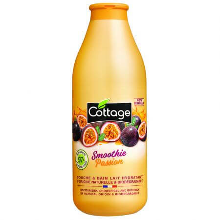 Smoothie Passion moisturizing shower milk, 750 ml, Cottage