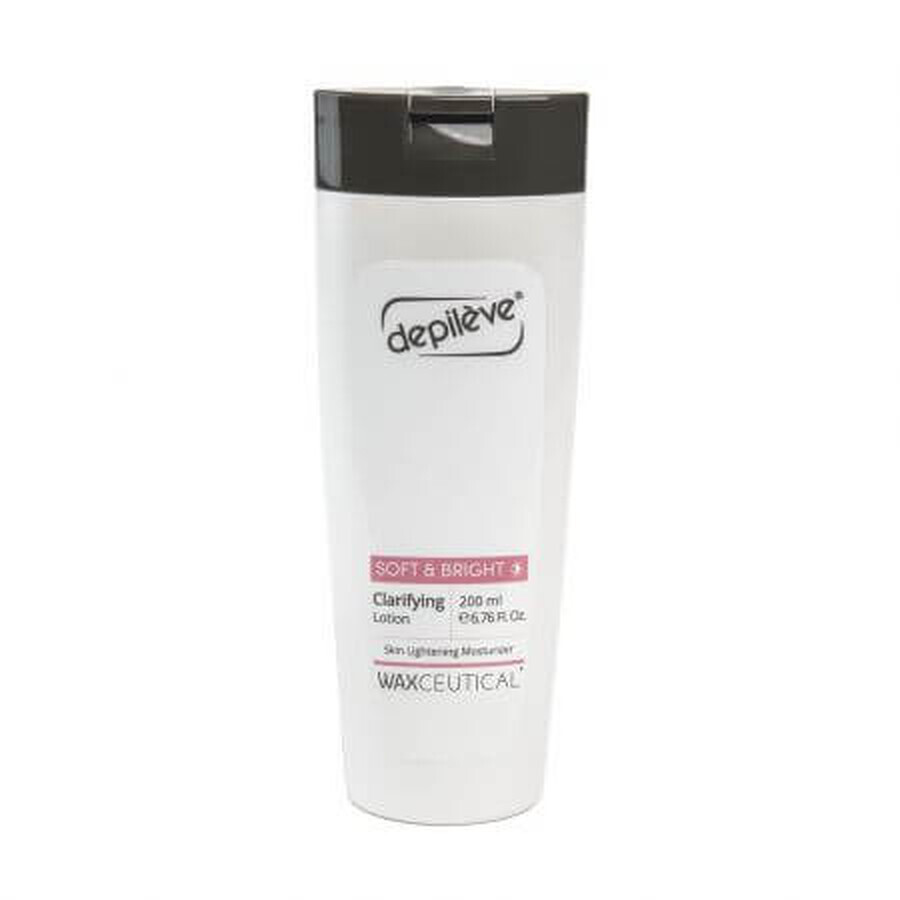 Lotion après-rasage pour la dépigmentation des zones intimes Depil Waxceutical Soft & Bright Carifying Lotion, 200 ml, Depileve