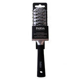 Trend Line hair brush foehn brush with plastic bristles - Silver, 1 piece, Parsa